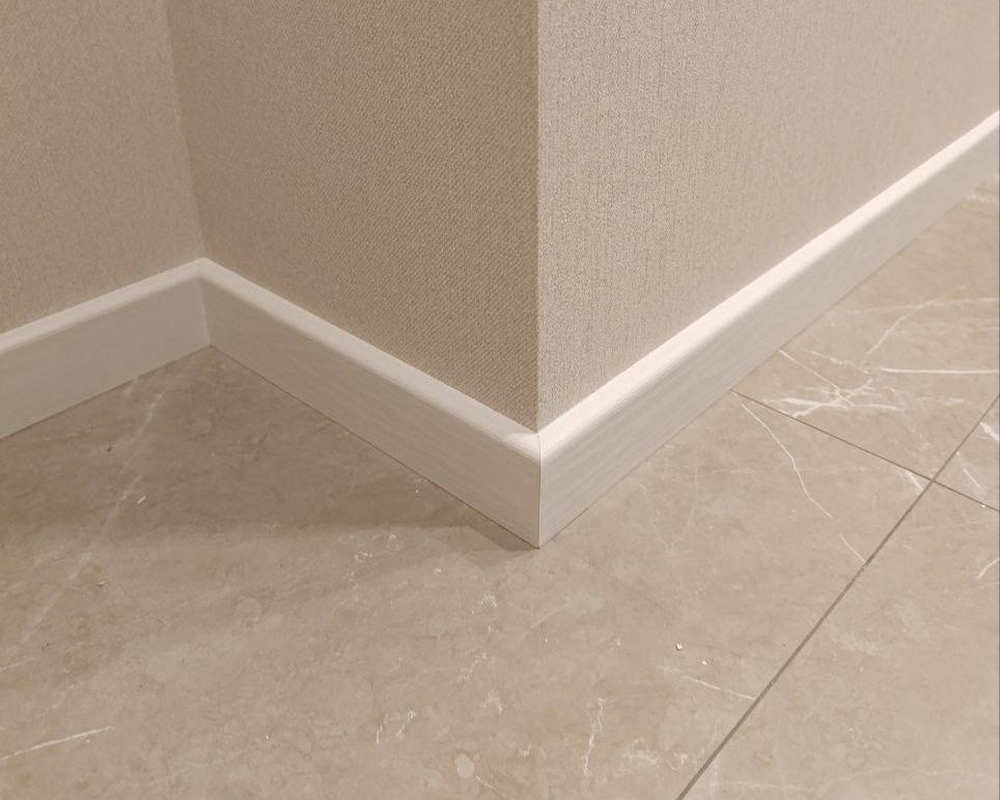 Плинтус МДФ Smartprofile Paint 60 Белый